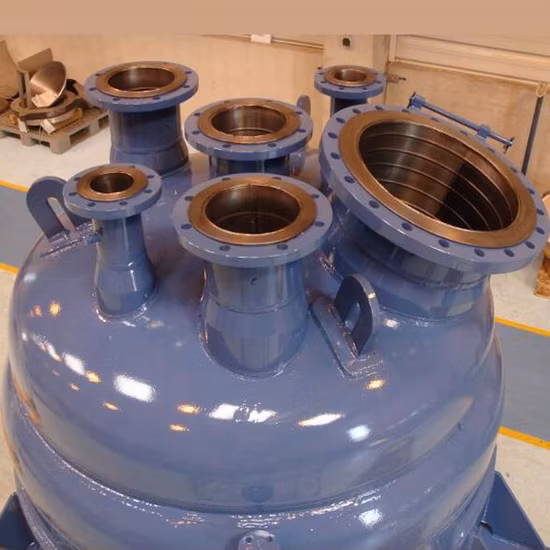 Acciaio inossidabile (SS) 304 316/Titanio/Nichel/Hastelloy/PTFE/PFA/PVDF/F40 ETFE Recipiente ad alta pressione lucidato per agenti chimici/sanitari