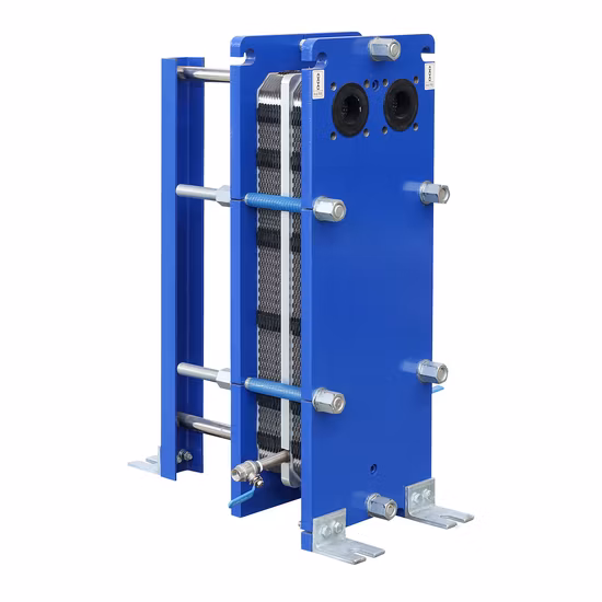 Scambiatore di calore a piastre brasate in rame certificato UL CE per refrigeratore evaporatore a condensatore, refrigeratore HVAC, pompa di calore caldaia